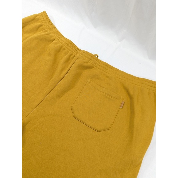 Savage x Fenty Mustard Yellow Essential Fleece Classic Sweatpant 4X Big NWT - Picture 6 of 6